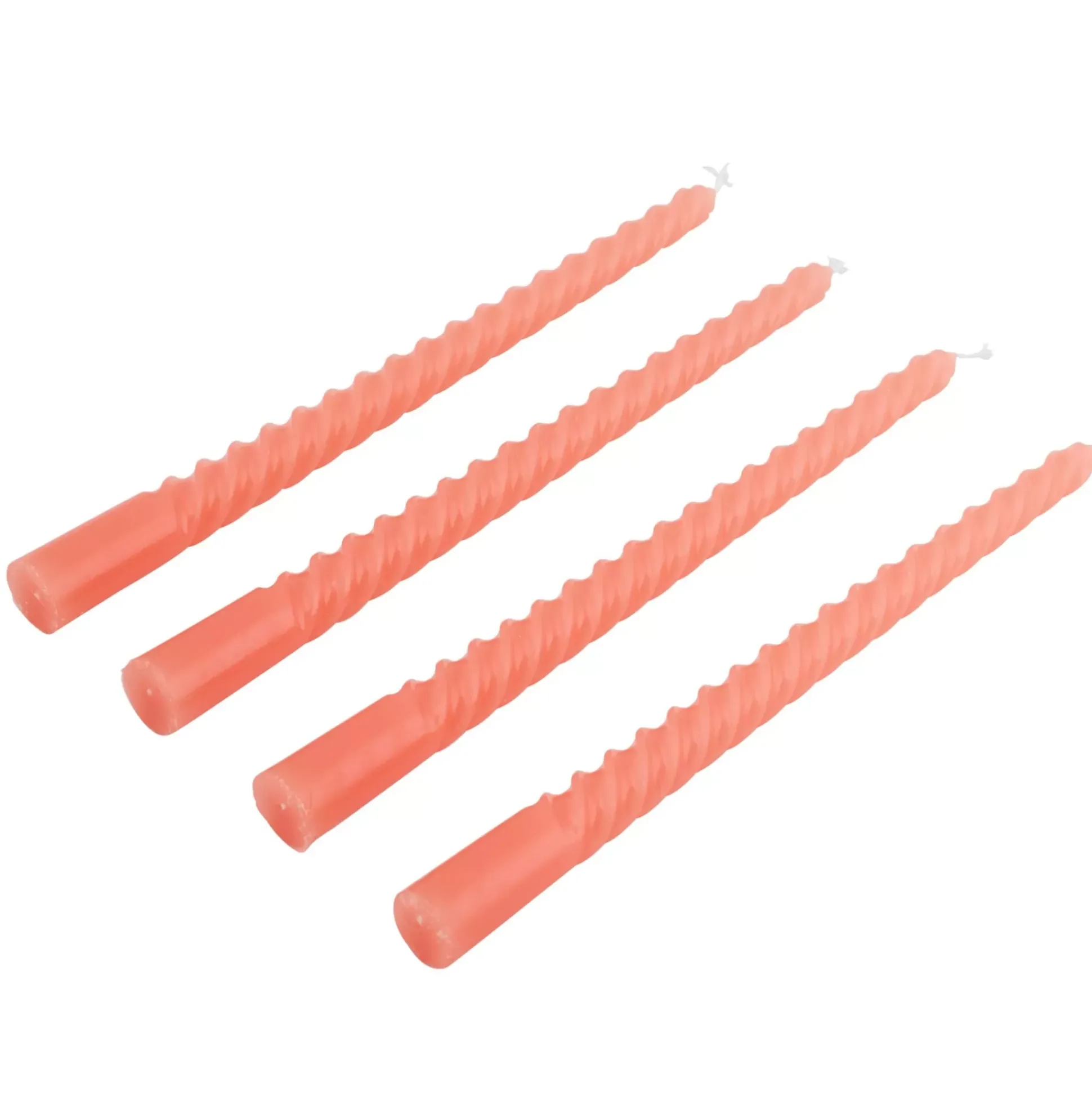 Twist Vela Candelabro Naranja