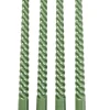 Twist Velas Retorcidas Juego De 4 Verde