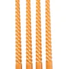 Twist Velas Retorcidas Juego De 4 Naranja