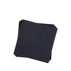 Uni Juego De 20 Servilletas Negro