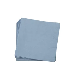 Uni Paquete De 20 Servilletas Gris