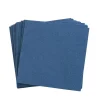 Uni Paquete De 20 Servilletas Azul Oscuro