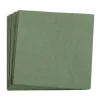 Uni Paquete De 20 Servilletas Verde