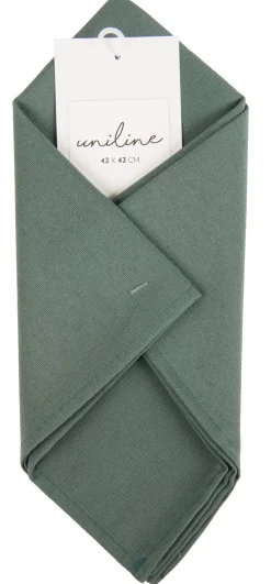 Uniline Servilleta Verde Oscuro