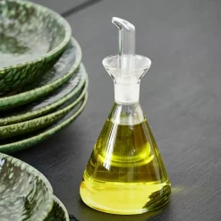 Vergine Jarra Aceite Vinagre Transparente