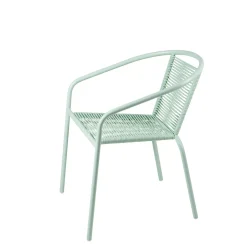 Verona Silla Apilable Aguamarina