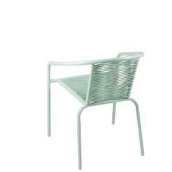 Verona Silla Apilable Aguamarina
