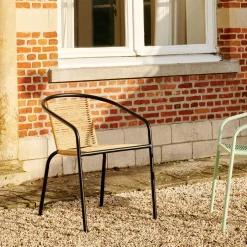 Verona Silla Apilable Natural