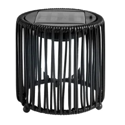Vinn Lampara Solar Negro