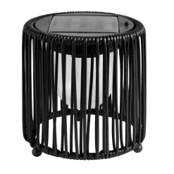 Vinn Lampara Solar Negro