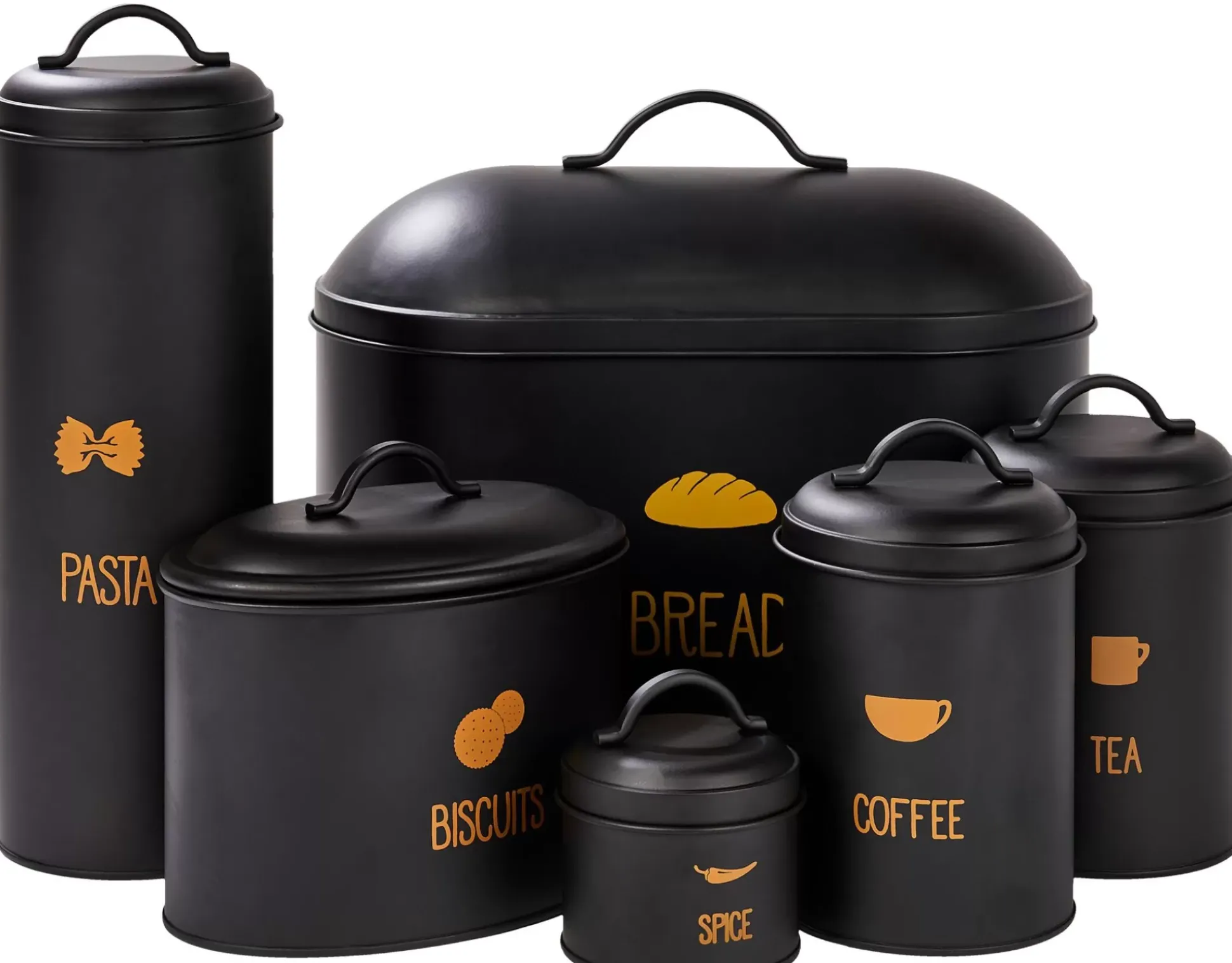 Vira Fiambrera Para Galletas Negro