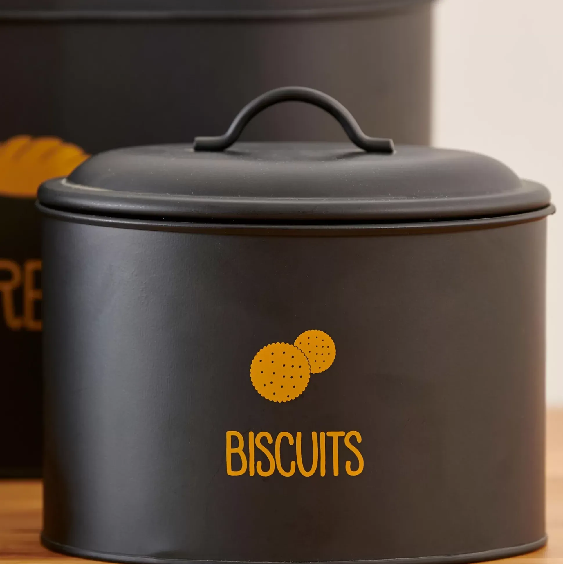 Vira Fiambrera Para Galletas Negro