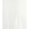 White Cortina De Flecos Blanco