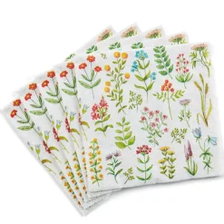 Wildflower Paquete De 20 Servilletas Multicolor