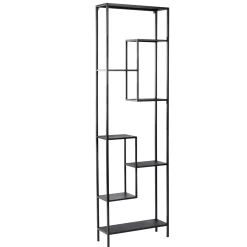 William Estanteria De Pared Negro