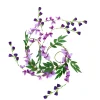 Wisteria Guirnalda Verde, Morado, Morado Claro
