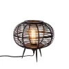 Zanzi Lampara De Mesa E27 Negro